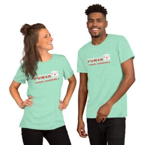Power Your Journey-Unisex T-Shirt - Image 6