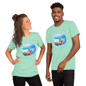Just Keep Swimming-Unisex T-Shirt - Image 5