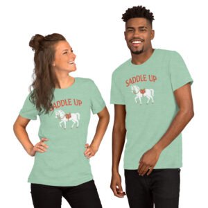 Saddle Up-Unisex T-Shirt - Image 4