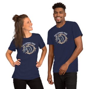Galloping Free-Unisex T-Shirt - Image 2