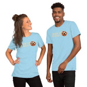 Kick It to Win It-Unisex T-Shirt - Image 5
