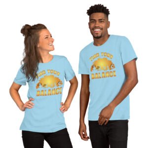 Find Your Balance-Unisex T-Shirt - Image 6