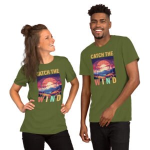 Catch the Wind-Unisex T-Shirt - Image 3