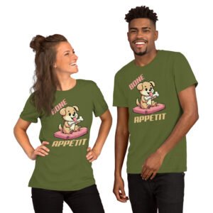 Bone Appétit-Unisex T-Shirt - Image 3