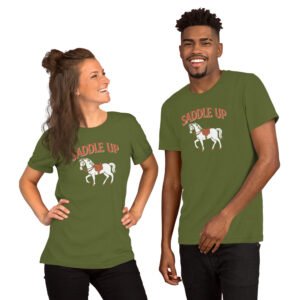 Saddle Up-Unisex T-Shirt - Image 3
