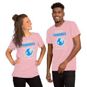 Steer Towards Sustainability-Unisex T-Shirt - Image 5