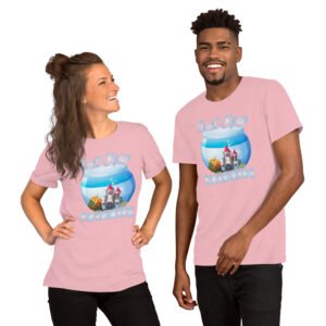 Just Keep Swimming-Unisex T-Shirt - Image 4