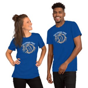 Galloping Free-Unisex T-Shirt - Image 3