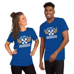 Lift Off to Success-Unisex T-Shirt - Image 4